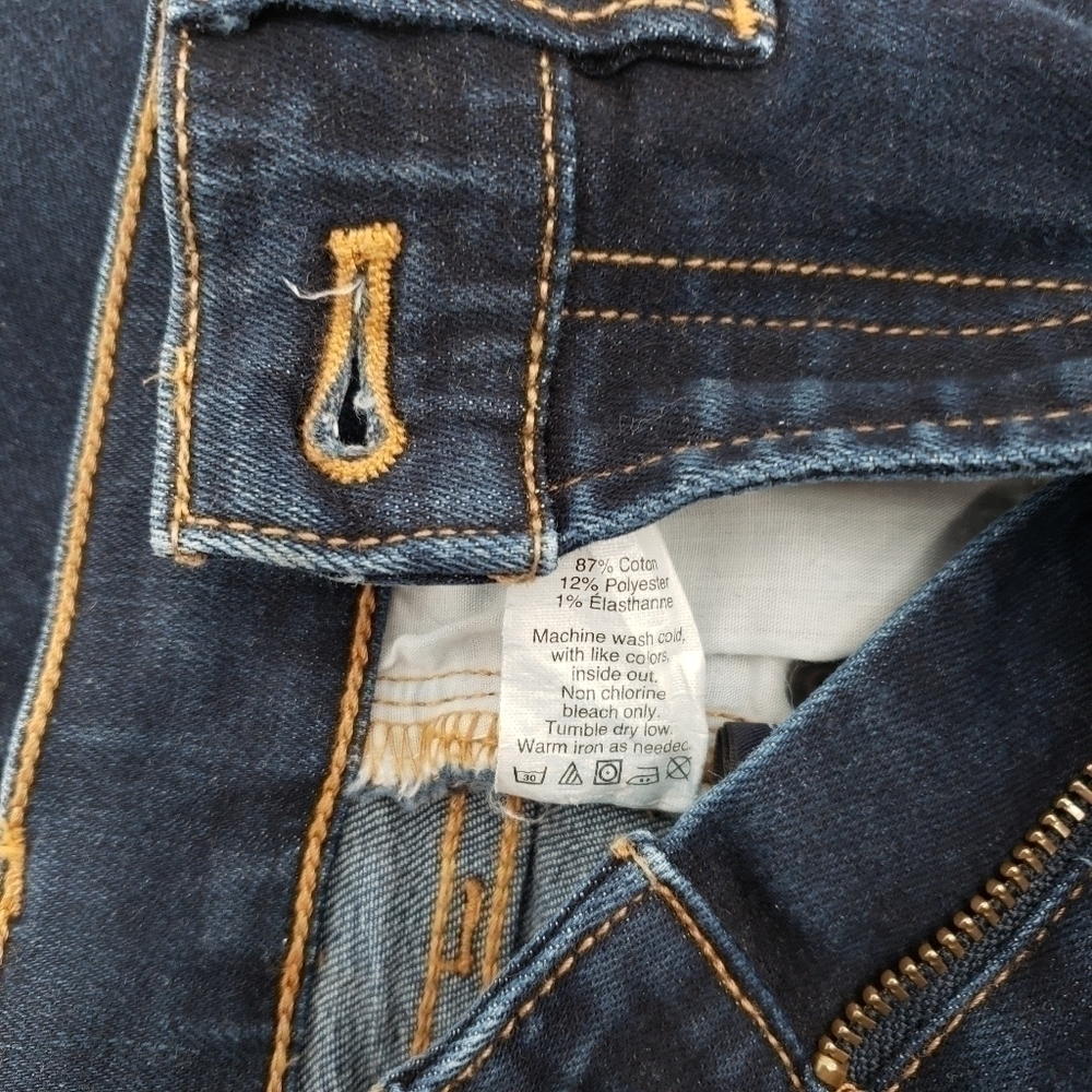 J. Crew Factory Stretch Skinny Jeans in Dark Wash, Size 28 - Picture 7 of 7
